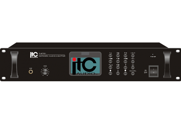 Bộ chuyển đổi âm thanh mạng IP ITC T-6701