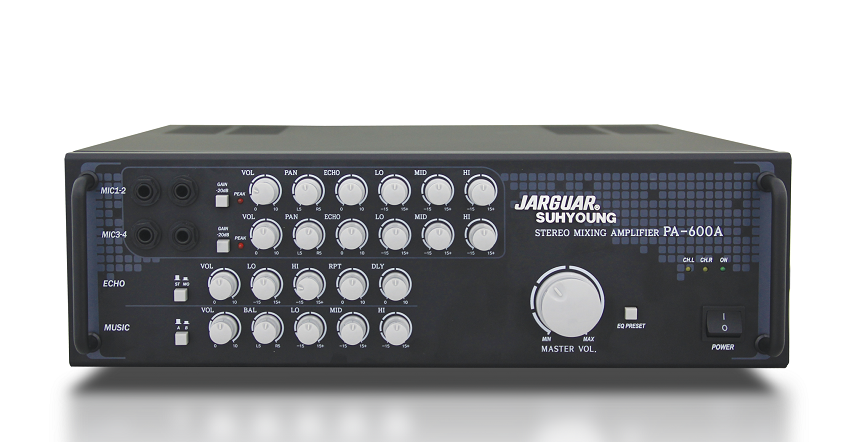 Amply 2 kênh Jarguar Suhyoung PA - 600A