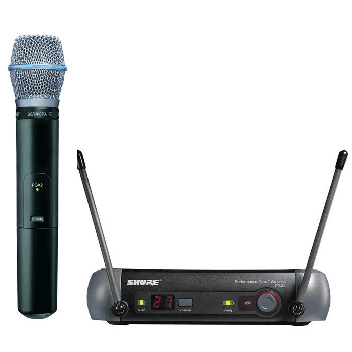 Bộ Microphone không dây shure PGX24A/Beta87