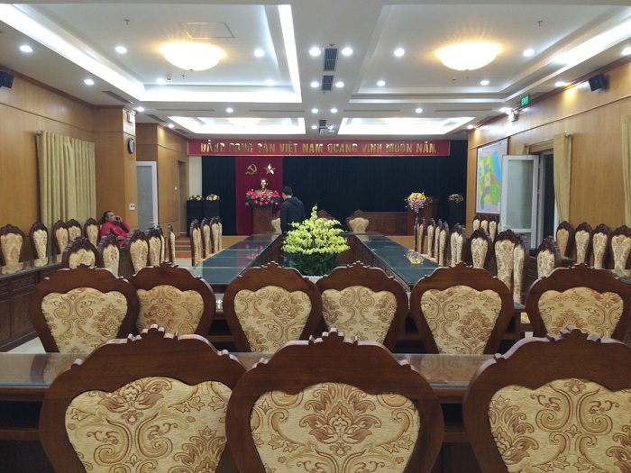 Lắp đặt hệ thống âm thanh hội trường tại Quận ủy Hai Bà Trưng