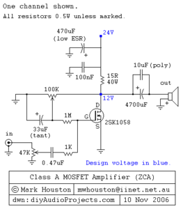 Mạch Amply Class A số 2