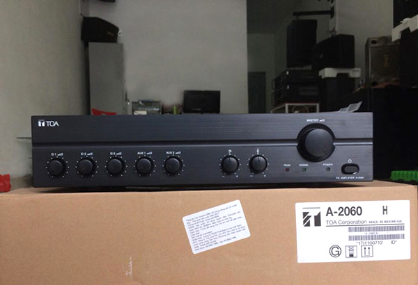 Amply TOA A2060 dành cho hệ thống âm thanh thống báo