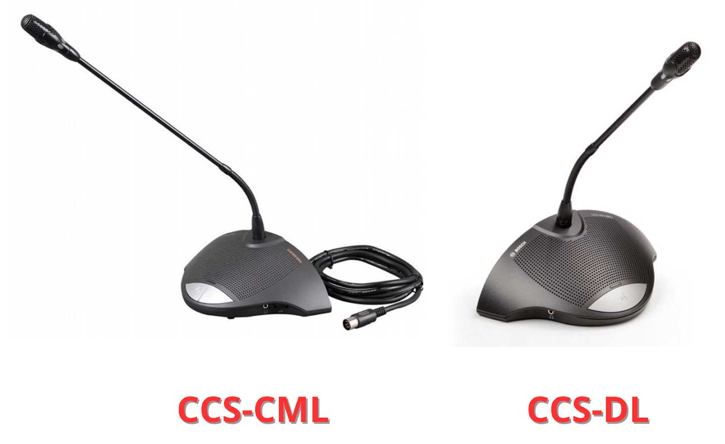Micro hội nghị có dây Bosch CCS-CML/CCS-DL với chất lượng cao