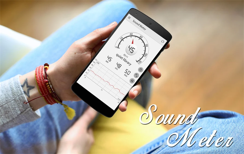 Phần mềm đo tần số âm thanh Sound Meter