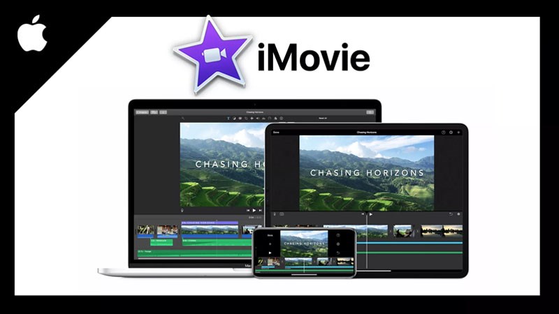 Phần mềm iMovie có thể lấy âm thanh từ Video