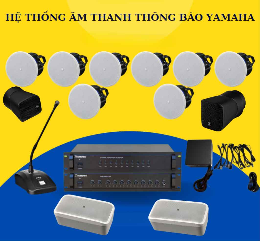 Hệ thống âm thanh tòa nhà Yamaha