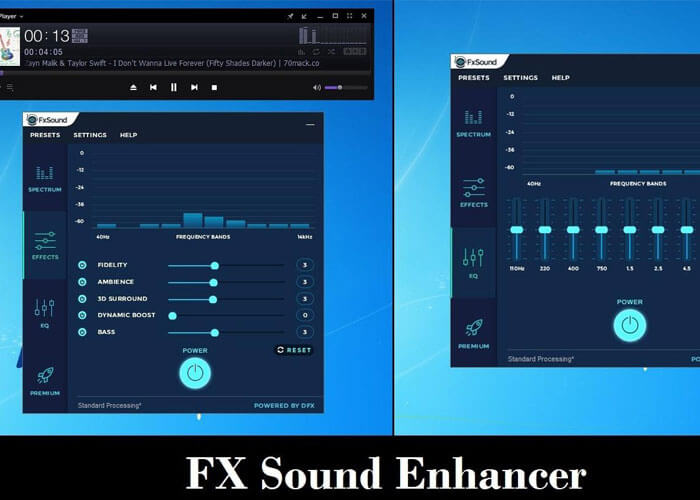 Phần mềm khuếch đại âm thanh DFX Audio Enhancer