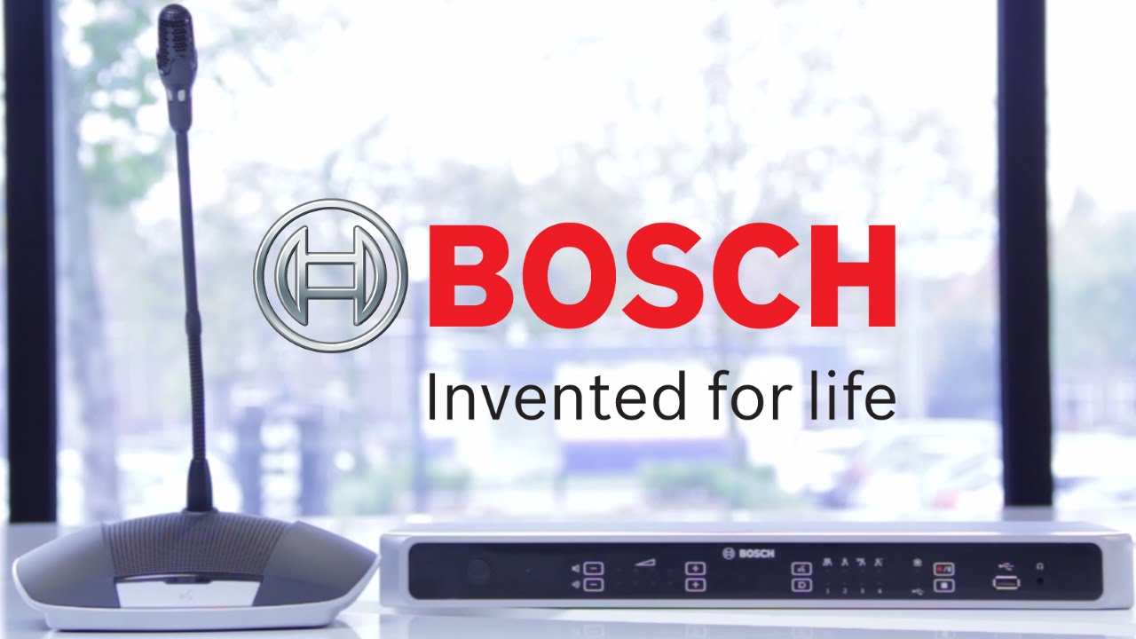 Hệ thống hội thảo Bosch được thiết kế đẹp, sang trọng