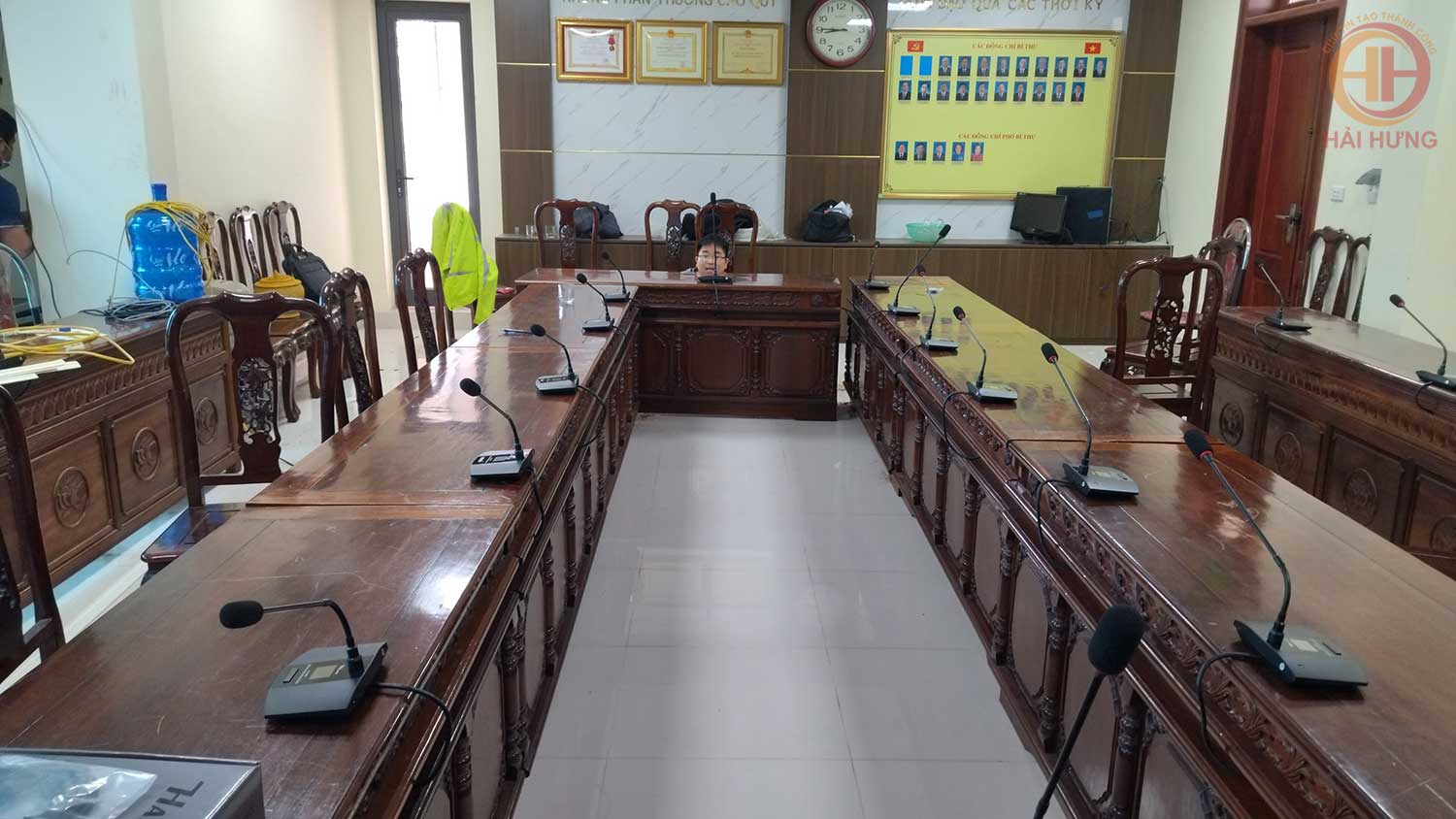 Hải Hưng lắp đặt hệ thống hội thảo HAI-3526M cho Đảng ủy khối các cơ quan và doanh nghiệp tỉnh Bắc Ninh